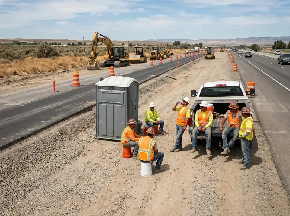 highway-road-construction-crew-007 — frequently asked questions, Porta Potty and Restroom Rentals in Harrison, OH